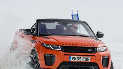 We put the Evoque Convertible through its paces, off-piste