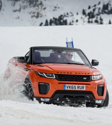 We put the Evoque Convertible through its paces, off-piste