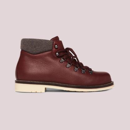 Loro Piana Full-Grain Leather Boots