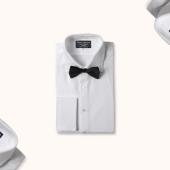 Emma Willis Cotton Pique Evening Shirt