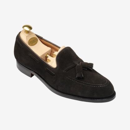 Cavendish Black Calf Suede