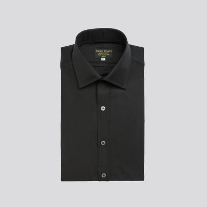 Emma Willis Black Cotton Shirt