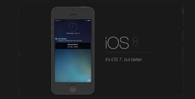 iOS 8 Apple update - TGJ.00