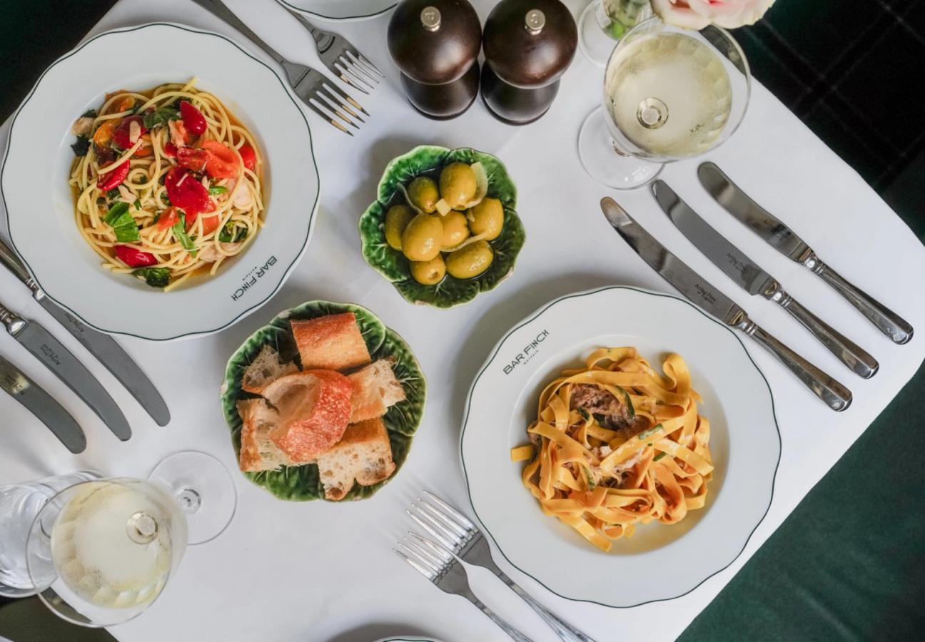 A selection of dishes served at Bar Finch