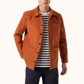 Sir Plus Rust Moleskin Chore Jacket