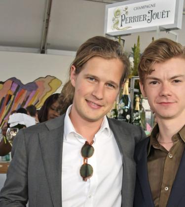 Charlie-Settrington-and-Thomas-Brodie-Sangster-at-The-Gentlemans-Journal-Summer-Party-at-Masterpiece-London