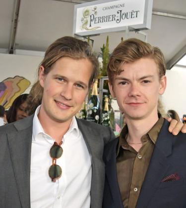 Charlie-Settrington-and-Thomas-Brodie-Sangster-at-The-Gentlemans-Journal-Summer-Party-at-Masterpiece-London