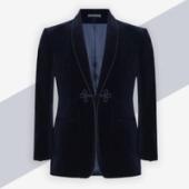 Turnbull & Asser Velvet Smoking Jacket