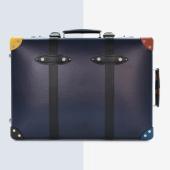 Paul Smith x Globe-Trotter trolley case