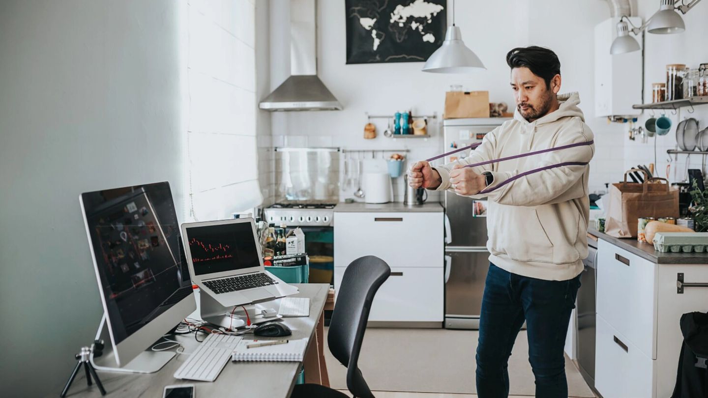 What’s the best workout gear you can use at your desk?