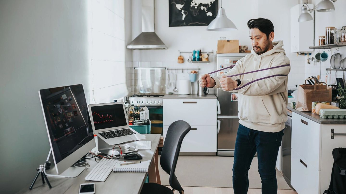 What’s the best workout gear you can use at your desk?