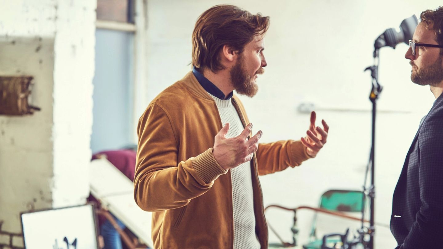 Go behind the scenes of our Daniel Brühl cover shoot