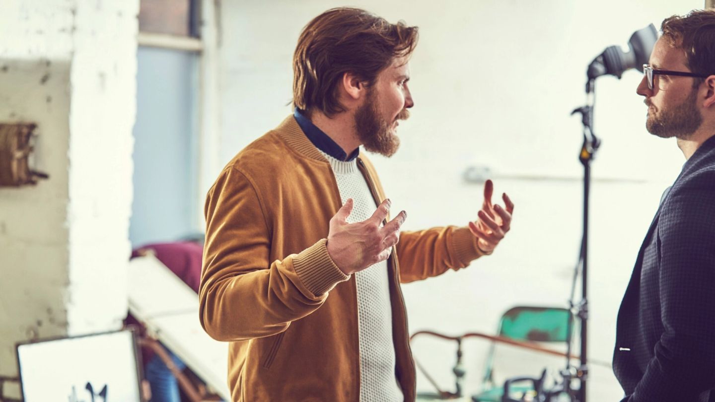 Go behind the scenes of our Daniel Brühl cover shoot