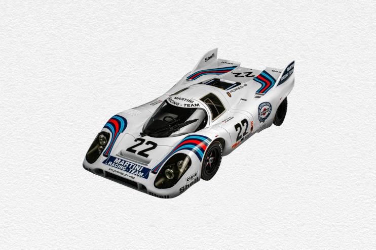 Porsche 917KH - Edizione Martini - Kit in scala 1:8