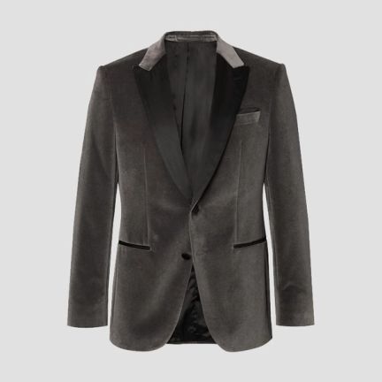 Hugo Boss Anthracite Tuxedo Jacket