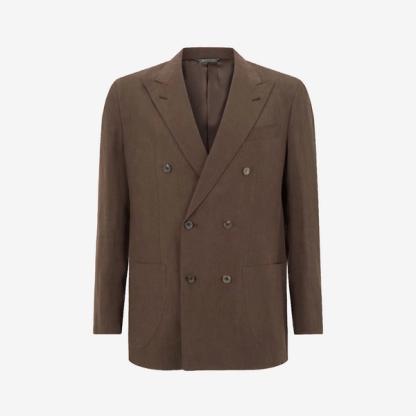 Thom Sweeney Unstructured Linen Suit