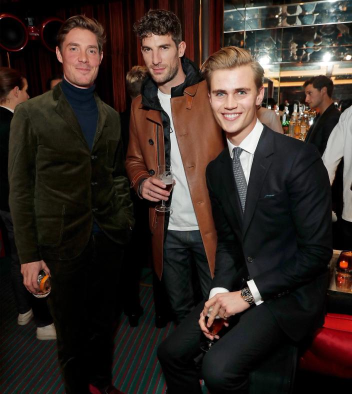 Max Brown, Ryan Barrett and Sam Harwood
