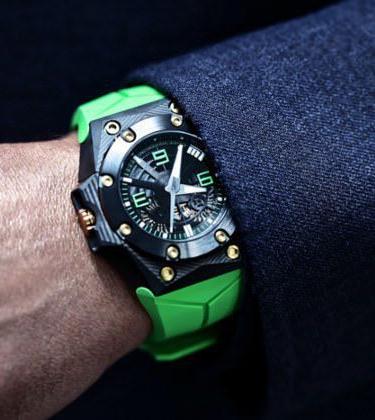 Watchout: Linde Werdelin Oktopus Carbon Green