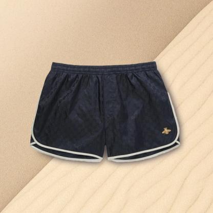 Gucci Embroidered Jacquard Swim Shorts