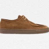 Cheaney Porto Apron Derby in Sigaro Suede