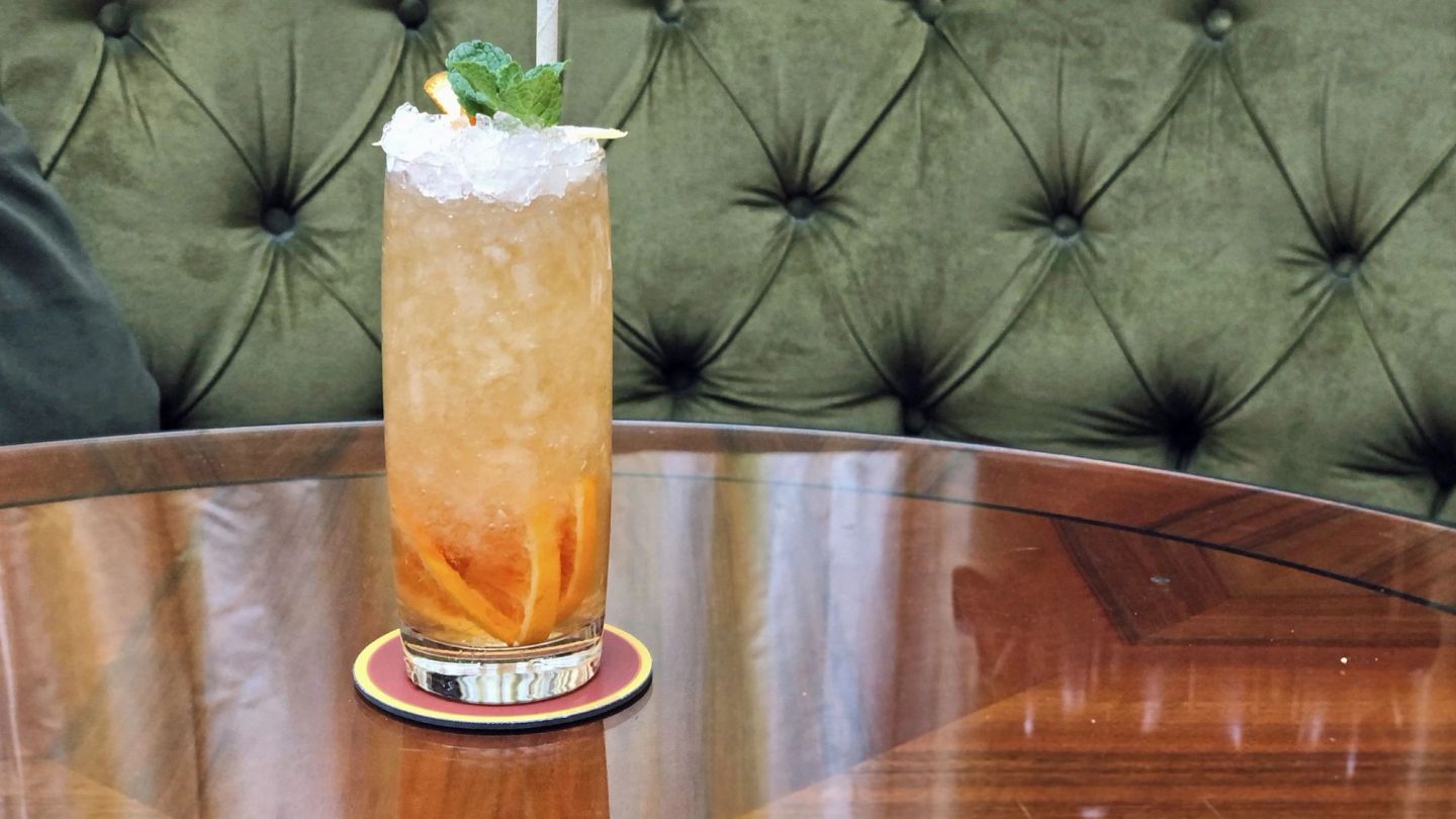 Cocktail of the Week: The Four Seasons’ Blood Orange & Vermouth Atrium Cobbler