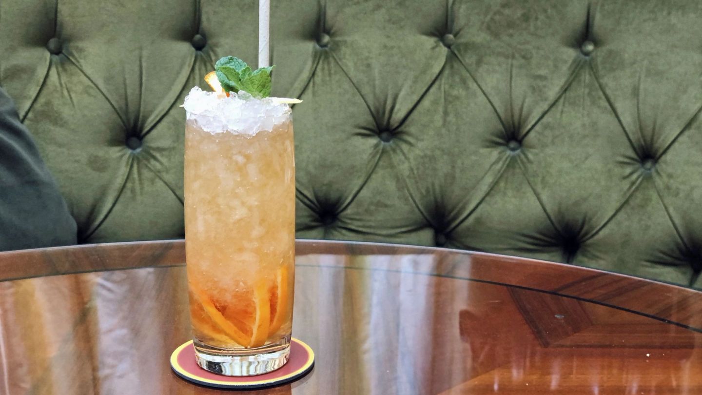 Cocktail of the Week: The Four Seasons’ Blood Orange & Vermouth Atrium Cobbler