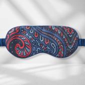 New & Lingwood Paisley Silk Eye Mask