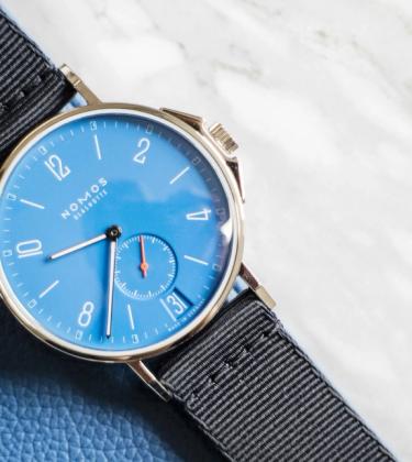 Nomos Glashutte Aqua Ahoi Datum watch review: Elegant, new and very, very blue