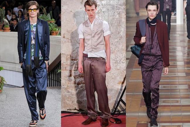 SILK TROUSERS - TGJ