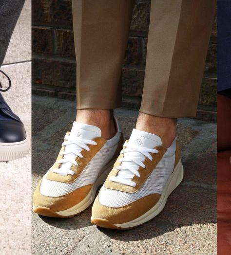 These are the best sneakers to wear with a suit