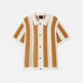 Cotton Linen Knit Polo