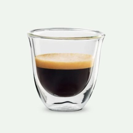 De'Longhi Glass Espresso Cups Set of 2