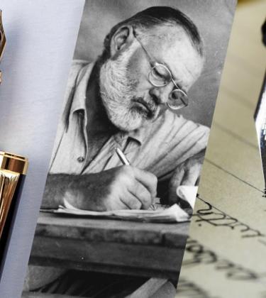 The pens of the world’s most famous authors