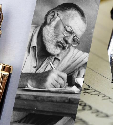 The pens of the world’s most famous authors