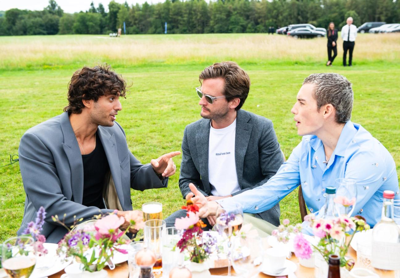 Andrew Georgiades, Ben Pawson and Kit Price