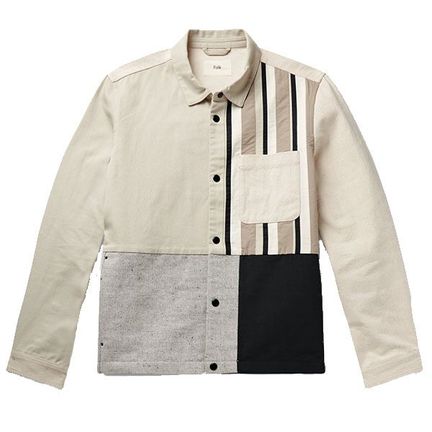Folk Panelled Cotton-Blend Jacket