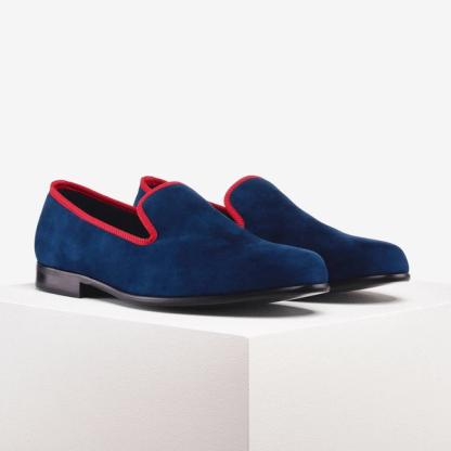 Bullish Blue with Red Trim