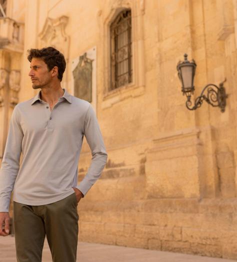 Luca Faloni’s new spring-summer campaign takes to Lecce’s stone-hued streets and Baroque buildings