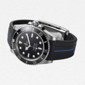 Rubber strap for Rolex Submariner