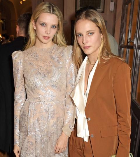 Greta Bellamacina and Olympia Campbell