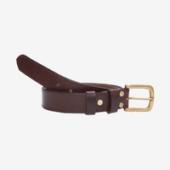 Sirplus x Tanner Bates Brown Leather Belt