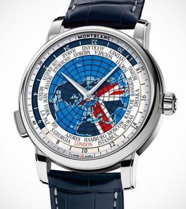 Montblanc are flying the flag with their Orbis Terrarum Great Britain edition
