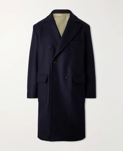 + Manteco Serwilliam1 Double-Breasted Wool Coat