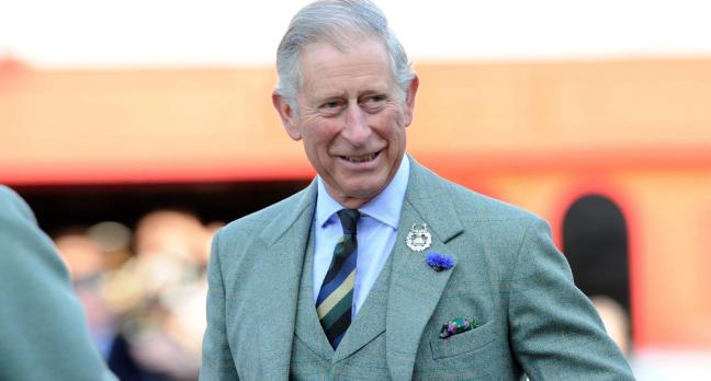 Prince Charles in Harris Tweed 3 piece suit
