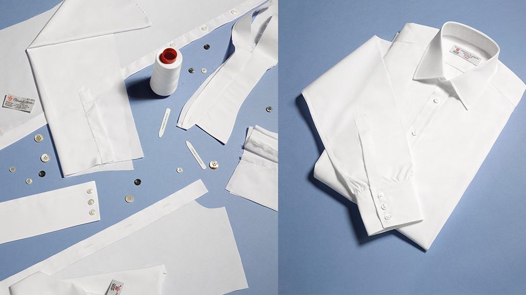 The making of the ultimate white shirt from Turnbull & Asser