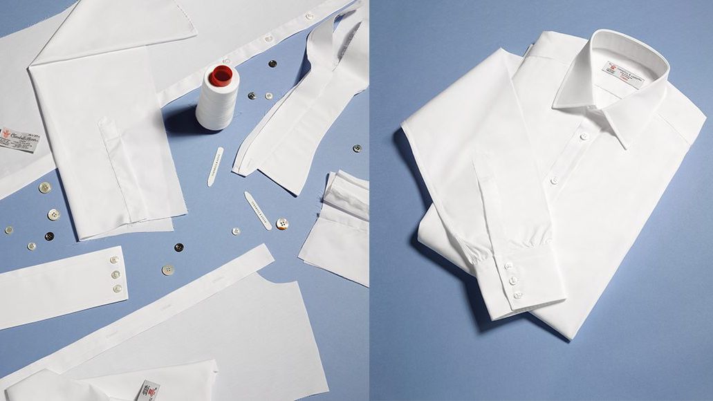 The making of the ultimate white shirt from Turnbull & Asser