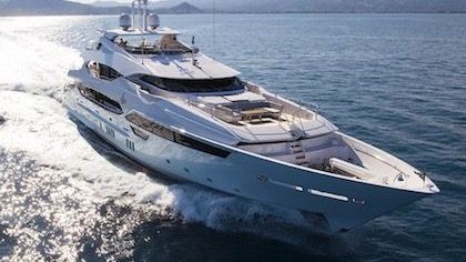 The stunning Sunseeker 155 Superyacht Blush