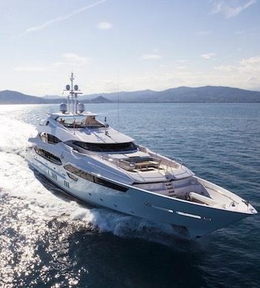 The stunning Sunseeker 155 Superyacht Blush