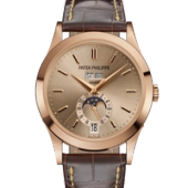 Calatrava Ref. 5396R-016 Annual Calendar Moon Phases in red gold