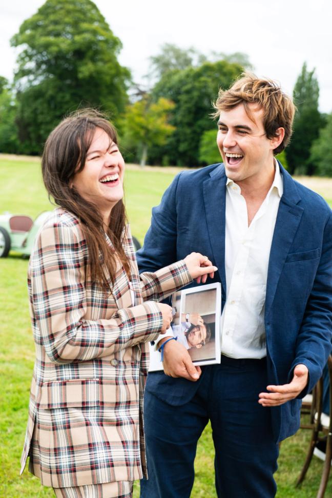 Marina Hambro and Max Dodd Noble